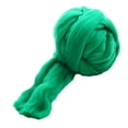 thumbnail image 3 of Chunky Wool Yarn Weight Yarn DIY Crochet Cloth Washable Crocheting Jumbo Tubular green, 3 of 9