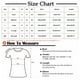 thumbnail image 3 of Pntutb moda mujer causal impresión blusa manga corta camiseta verano botón tops Pntutb Pntutb-2839, 3 of 8