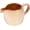 Brown, variant on Qczoyp Food-Safe Ceramic Milk Pitcher, Reusable Easy-to-Clean Cream Jug for Coffee Cappuccino Tea, Multipurpose Server for Milk Cream Sauces, Perfect for Home Cafe & Tea Party(Blue)