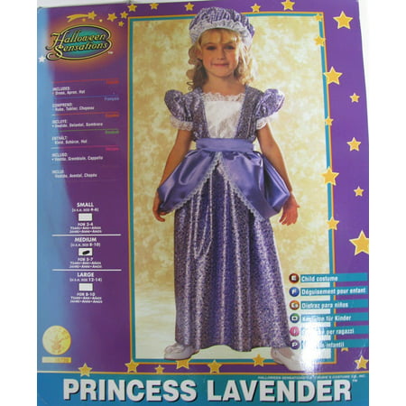 Rubie's Girls 'Princess Lavender' Child Costume, Lavender, M