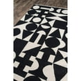 thumbnail image 3 of Novogratz by Momeni Topanga Roberta Flat Weave Black Wool Rug 2'3" X 8' Runner, 3 of 3