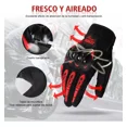 thumbnail image 3 of Guantes Proteccion Pantalla Táctil De Dedo Para Motocicleta, 3 of 7