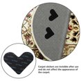 thumbnail image 2 of Non Slip Mat Stickers with Removable Glue for Home Use Black 8pcs, 2 of 8