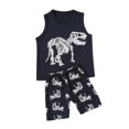 thumbnail image 2 of TBWNWG Big Boys Pajamas,Boys' 2-Piece Cotton Pajama Set,Size 3-4 Years, 2 of 9