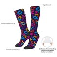 thumbnail image 4 of Rocae Llama Alpaca for Novelty Casual compression Socks For Women Men Contrast Color Stockings, 4 of 6