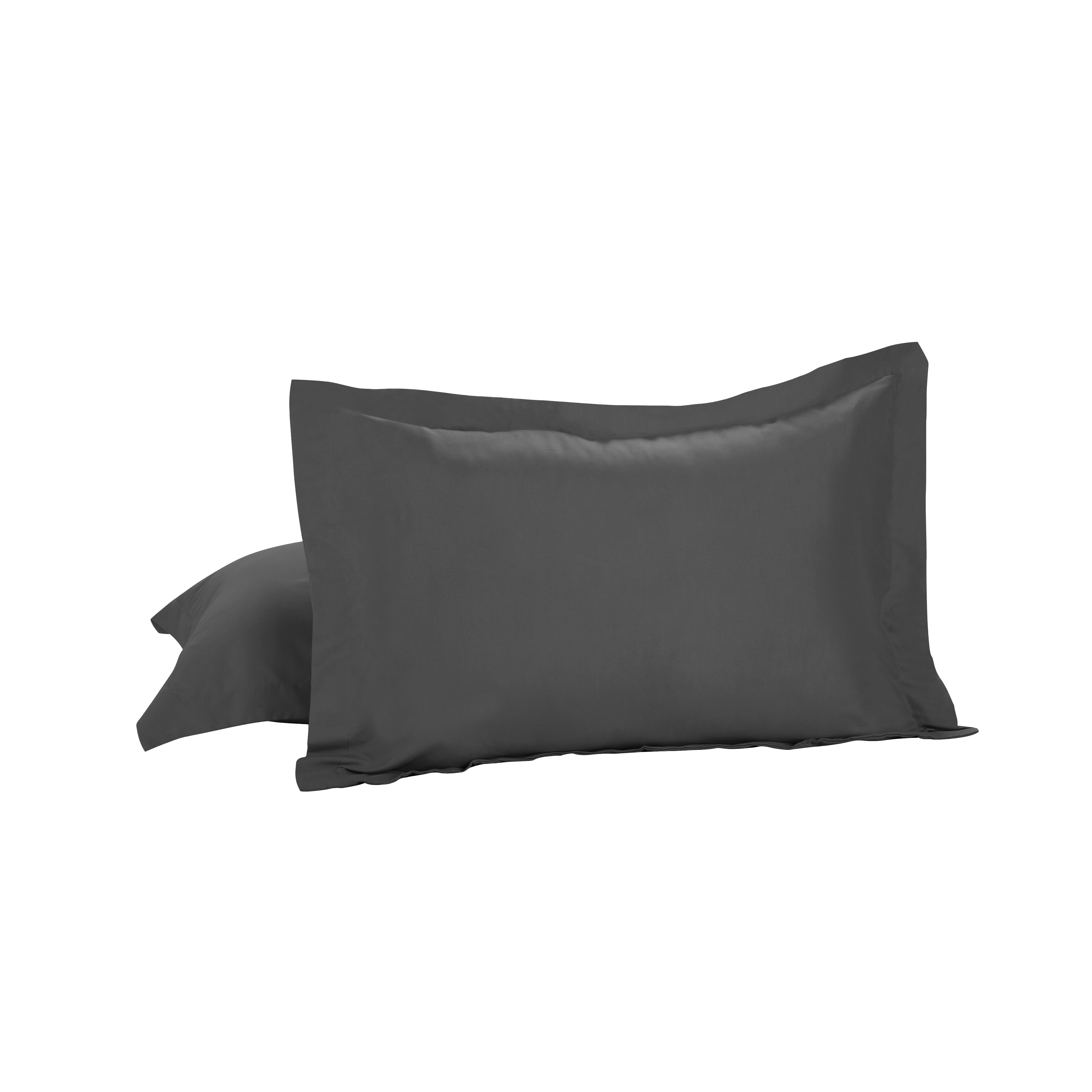 White NEW Tailored Standard Pillow Sham Set 