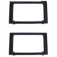 thumbnail image 1 of 2X Car Stereo Radio Fascia Dash Panel 2 Din Frame Trim Kit for SAAB 9-3 2007-2011, 1 of 5