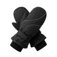 thumbnail image 2 of Deago Kids Winter Gloves - Snow & Ski Waterproof Thermal Insulated Gloves for Boys Girls Toddler Children for Cold Weather (Black), 2 of 8