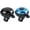 (Black, Blue-Right Hand Use-2 Pack), variant on Classic Bike Bell, Aluminum Bicycle Bell, Loud Crisp Clear Sound Bicycle Bike Bell for Adults Kids