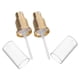 thumbnail image 1 of unbranded 2Ud Pump Head Dorado Para Base De Maquillaje Accesorio Repuesto Para Botella Control Y, 1 of 8