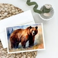 thumbnail image 2 of Carolines Treasures DAC2927GCA7P 0.01 x 5 x 7 in. Grizzly Bear Greeting Cards - Pack of 8, 2 of 3