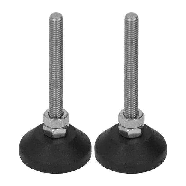 Swivel Leveling Mount Protection 2PCS Adjustable Furniture Foot Pads with Round Base for Household Use