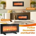 Lifeplus 36" 1500Watt Freestanding/WallMounted Electric Fireplace