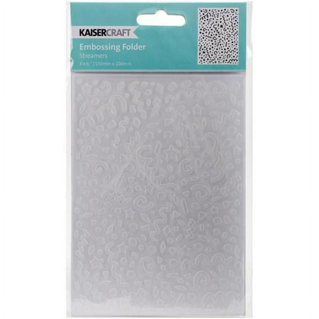 Kaiser Craft Embossing Folder Streamers