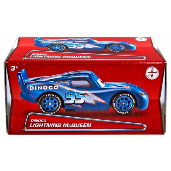Disney Cars Puzzle Box Series 2 Dinoco Lightning McQueen Diecast Car