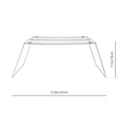 thumbnail image 2 of OULII 1Set Compact Design Mini Barbecue Grill Bbq Accessories for Bonfire Activity, 2 of 8