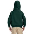 thumbnail image 2 of The Gildan Youth Heavy Blend 8 oz, 50/50 Hood - FOREST GREEN - L, 2 of 2