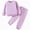 H154-Purple, variant on TOWED22 Kids Toddler Girl Fall Winter Outfits 2pcs Long Sleeve Soft Top and Pants Set Cute Print Clothes Clothing Set(Pink,5-6 Y)