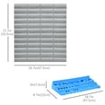 thumbnail image 3 of DURHAND 54 Piece Pegboard and Shelf Tool Organizer with 50 Hooks, 3 of 9