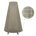 thumbnail image 1 of Waterproof Chiminea Cover, Dust Prevention, 210D Oxford Cloth, Fits Most Fire Pits, Versatile, Easy To Use, For Gardens, Balconies, 1 of 8