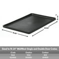 thumbnail image 3 of MidWest Homes for Pets 24-Inch Replacement Pan, Measures 22.84 x 16.67 x 1 Inches, Universal Leak-Proof Tray for Dog Crates & Multi-Purpose Use, Fits Most Standard 24" Wire Crates, 3 of 7