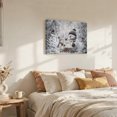 thumbnail image 4 of Christmas Winter Canvas Wall Art, Rustic Snowmen Red Bird Green Pine Tree Wooden‑Stretched Canvas Print Artwork, Home Wall Decor for Living Room Bedroom Office 14"Lx11"W, 4 of 9