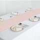 thumbnail image 5 of Caminos de mesa BalsaCircle de poliéster, 5 piezas, color rubor, 30 x 274 cm, para bodas y fiestas, 5 of 8