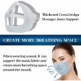 thumbnail image 3 of 5er-Pack 3D-Nasenmaskenhalter, Betterlife World- y Nasenschutz, schafft mehr Platz, waschbar y wiederverwendbar, 3 of 5