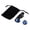 Blue, variant on LAIQIEN 3 In 1 Mobile Phone Camera Lens Universal Clip On Lens Camera Lens Wide Angle Macro Fish Eye Lens Portable Clip Lens
