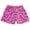 Purple, variant on BOOMNY Men's Shorts Casual Leopard Printed Elastic Waist Drawstring Sports Shorts For Man Soft Loose Fit Summer Shorts Leisure Mens Dailywear