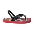 thumbnail image 2 of Disney Boys Mickey Mouse Toddler Flip Flops with Back Strap, Black, 11-12, 2 of 5