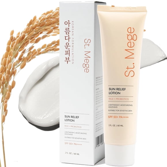 Protector solar St. Mege Rice Korean Lightweight 60 ml SPF50+
