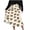 Khaki, variant on Levmjia Women's Midi Skirt Fashion Casual Polyester Flowy Skirt Zipper Floral Printed A-Line Skirt Flowing Vacation Daily Wear Summer