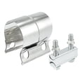 thumbnail image 7 of Exhaust Pipe Sleeve Connector Clamp Coupler 2” Replacement Universal 1pcs, 7 of 7