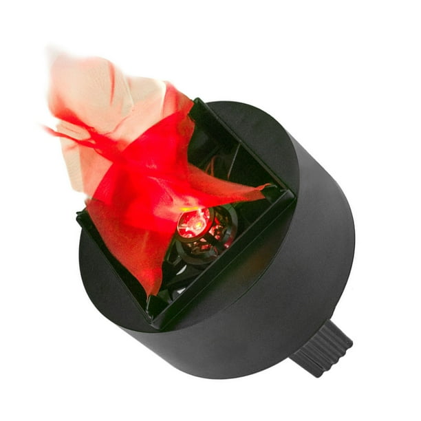 Cateissary 3D Artificial Flame Lamp Performance Props LED Fake Fire Effect for Christmas Halloween Club Bar Decoration Iluminación y accesorios No.2