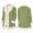Light Green, variant on Toddler Kids Boys Lined Overcoat Long Sleeve Open Front Warm Cozy Windproof Elegant Outerwear 4-5 Years