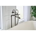 thumbnail image 7 of Moen S22110 Weymouth Floor Mounted Clawfoot Tub Filler - Nickel, 7 of 7
