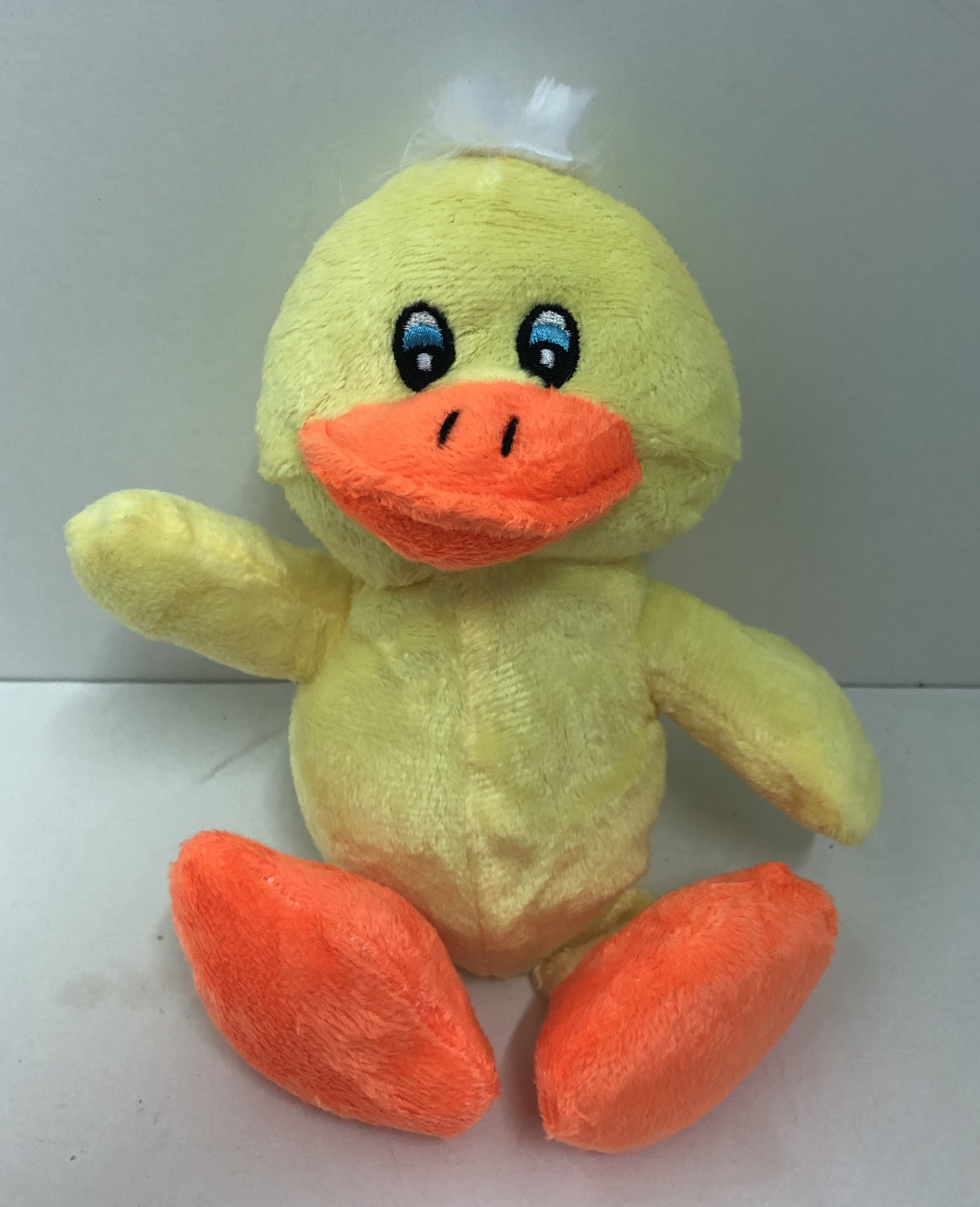 stuffed yellow duck
