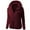 Wine, variant on Lindreshi Sweaters for Women Women Hooded Sweater Coat Winter Warm Wool Zipper Coat Cotton Coat Outwear