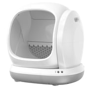 Osoeri Self-Cleaning Cat Litter Box 75L Extra Large, Smart Automatic APP Control with Safety Sensors for Multi-Cat Households, Gray