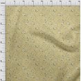 thumbnail image 4 of oneOone Rayon Yellow Fabric Florals Dress Material Fabric Print Fabric By The Yard 56 Inch Wide, 4 of 5