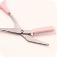thumbnail image 2 of Eyebrow Scissors with Eyebrow Comb, Eyebrow Trimming Beauty Tool, 2 of 4