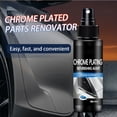 thumbnail image 4 of Car Chrome Polish and Rust Remover Spray for Mirror Shine Restoration, Cleans, Polishes, And Protects Auto Trim, Wheels, And More, 4 of 8