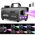 thumbnail image 2 of Fog Machine, Automatic Spray Smoke Machine with Colorful LED Light Effect, Remotes with Preheating Light Indicator for Party Halloweeen Christmas, 2 of 8