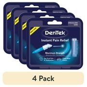 (4 pack) DenTek Instant Pain Relief Advanced Kit 50 Treatments