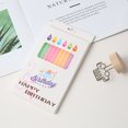 thumbnail image 1 of FOCUSNORM 8 Pieces Birthday Candles, Safe Flames Birthday Party Cake Candle, 1 of 4