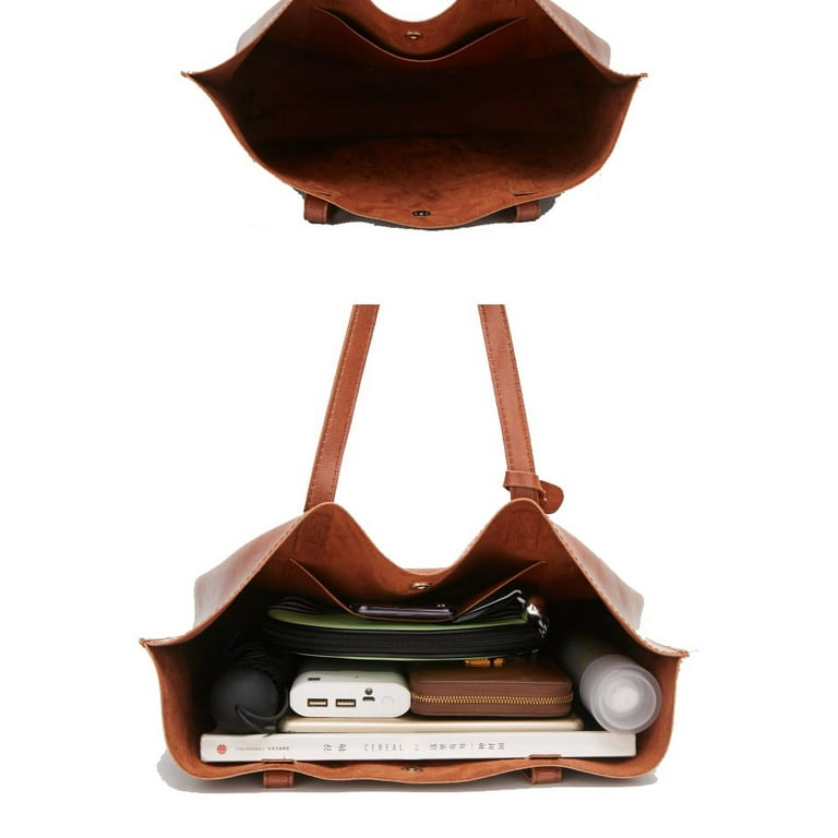 トートバッグ elleme Two-tone leather Treasure handbag (TREASURE TOFWHI) Elleme Two-tone leather Treasure handbag - Multicoloured
