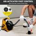 thumbnail image 4 of Accreate 30Ft Drain Snake Drain Cleaner Machine Auto-feed Electric Drain Auger for 3/4In - 2In Pipes, Cable in Piano Wire with Foot Switch, for Sinks, Toilets, and Floor Drains, 4 of 6