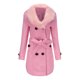 thumbnail image 4 of Chaquetas para mujer Abrigo de lana de solapa de invierno Chaqueta de trinchera Abrigo de manga larga Prendas de abrigo Odeerbi  ODB-3, 4 of 9
