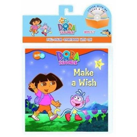 Pre-Owned Make a Wish (Dora: The Explorer) (Book and CD) (Paperback) 0375832815 9780375832819